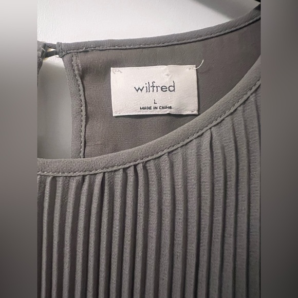 Wilfred Grey Sage Daydreamer Long Dress L - Picture 3 of 3